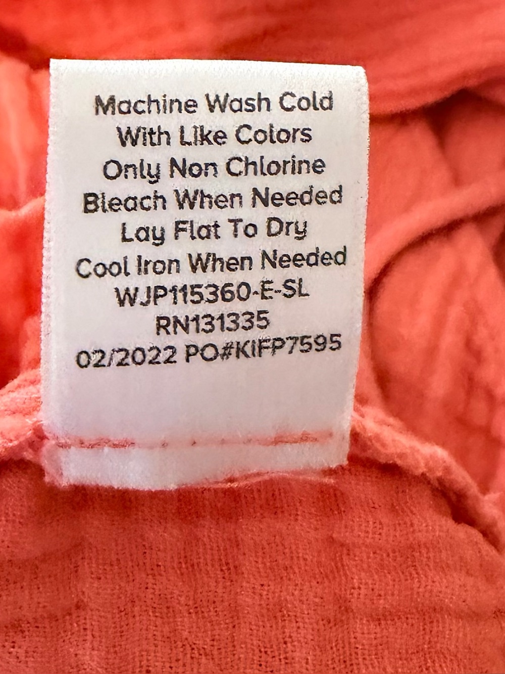 Evereve Gemma Cotton Gauze Jumpsuit Coral Pink Size Medium - Picture 7 of 9